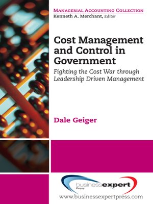 cover image of Cost Management and Control in Government
